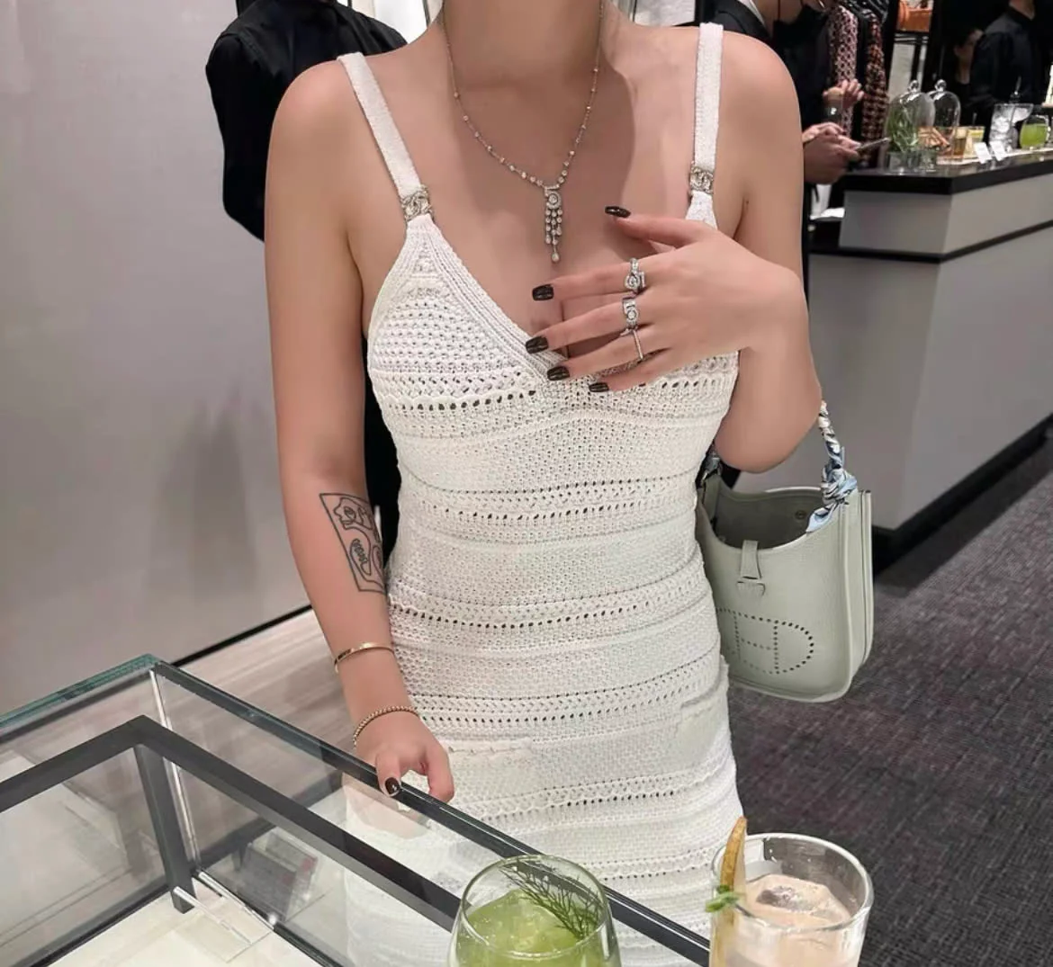 Chanel 21P Crochet dress 38FR - Image 5