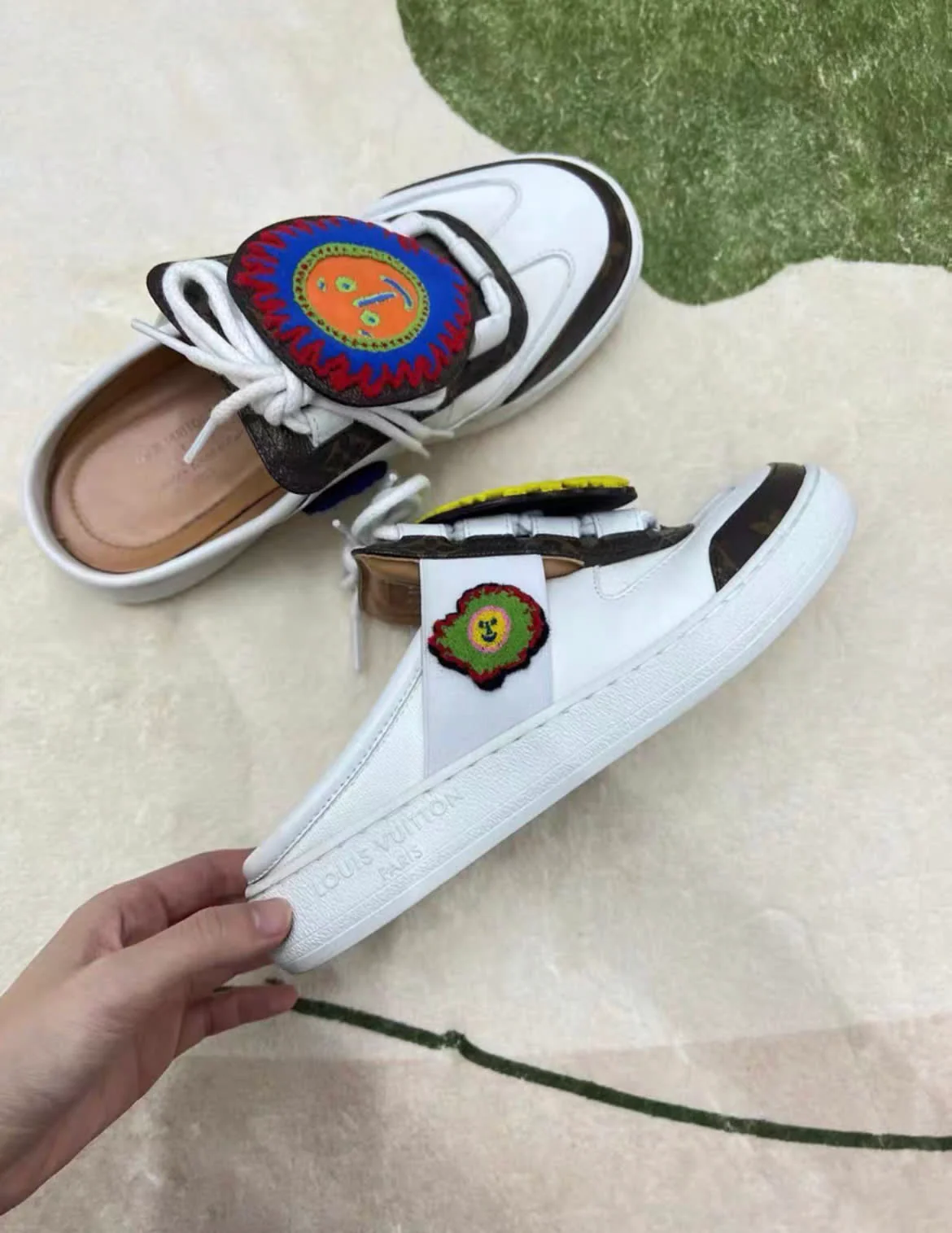 LV Louis Vuitton Yayoi Kusama mules  size 36.5 - Image 3