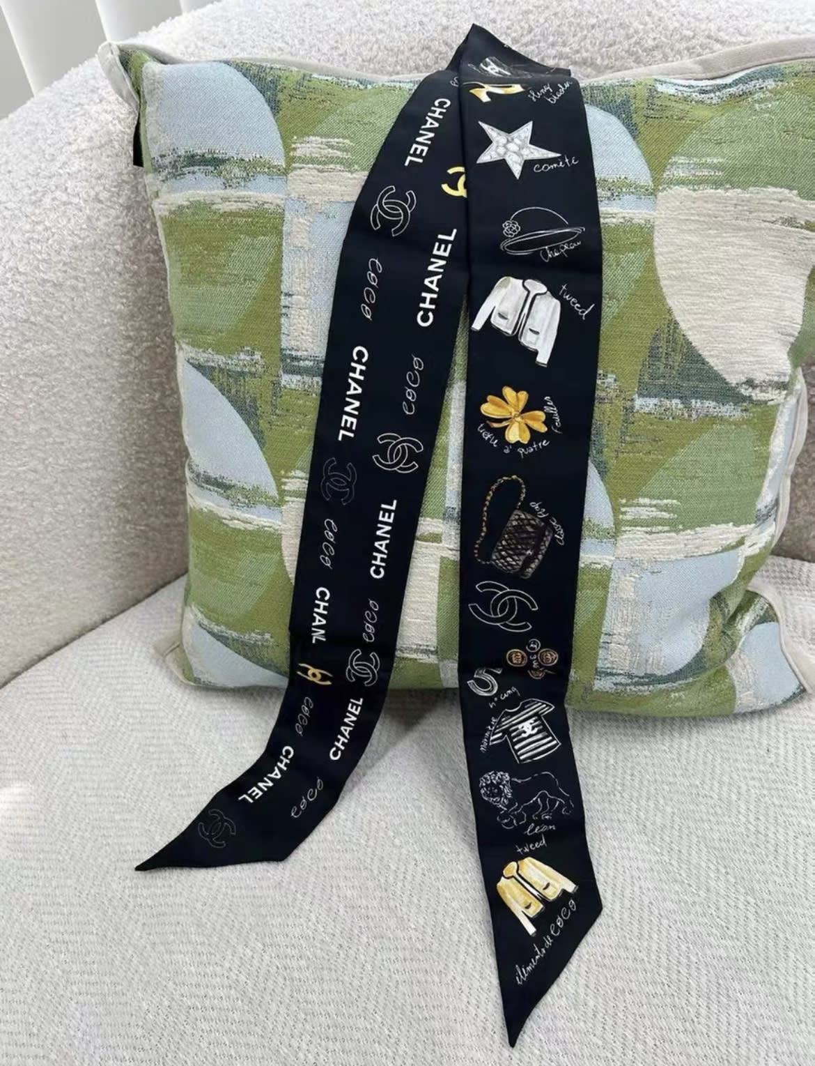 Chanel 24P new twilly silk scarf - Image 4