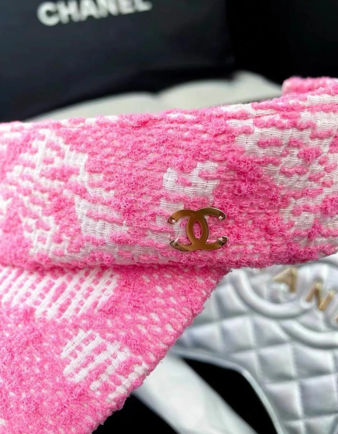 Chanel 24 pink tennis hat - Image 4