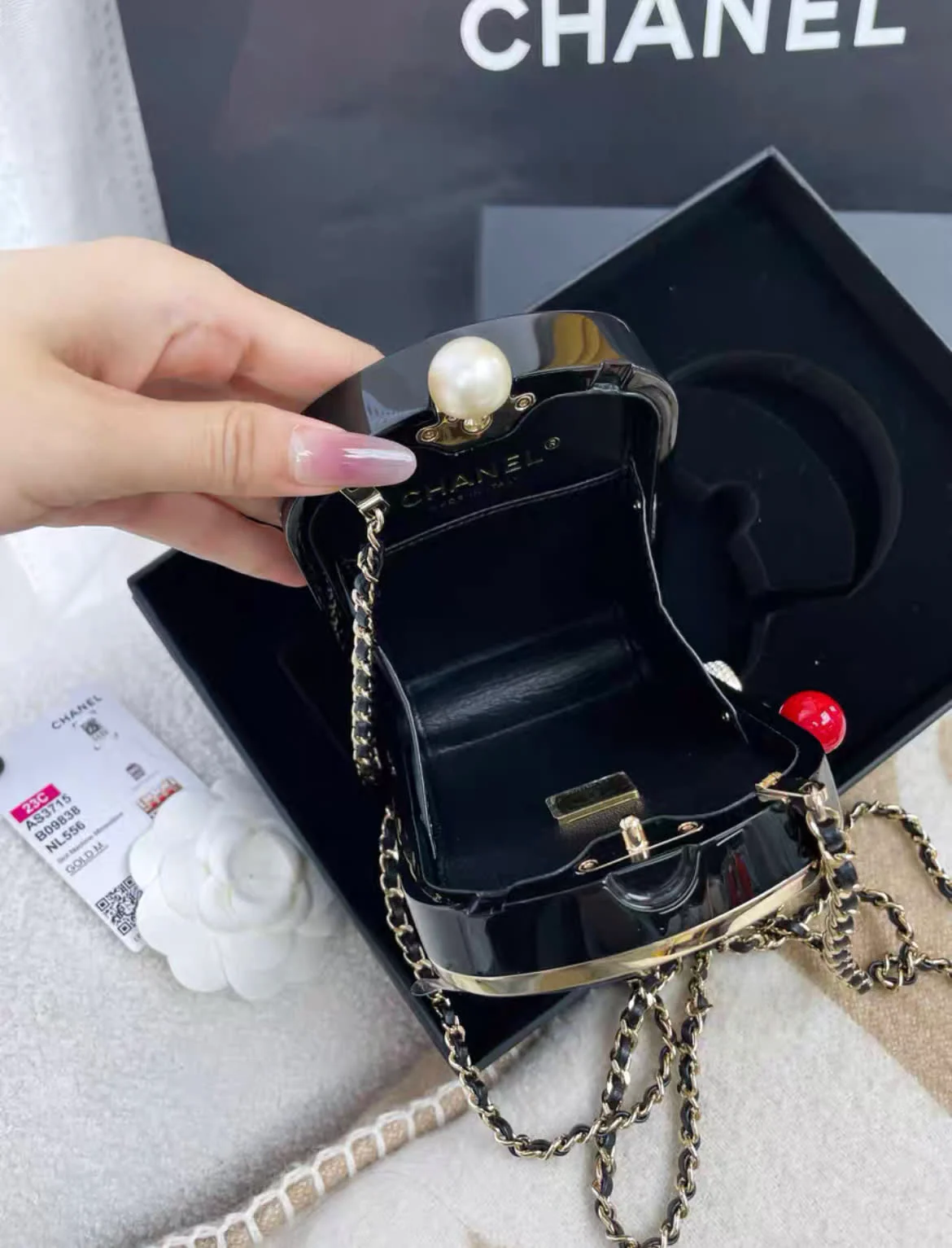 Chanel 23C Monaco Slot Machine Casino Minaudière Evening Clutch Bag - Image 4