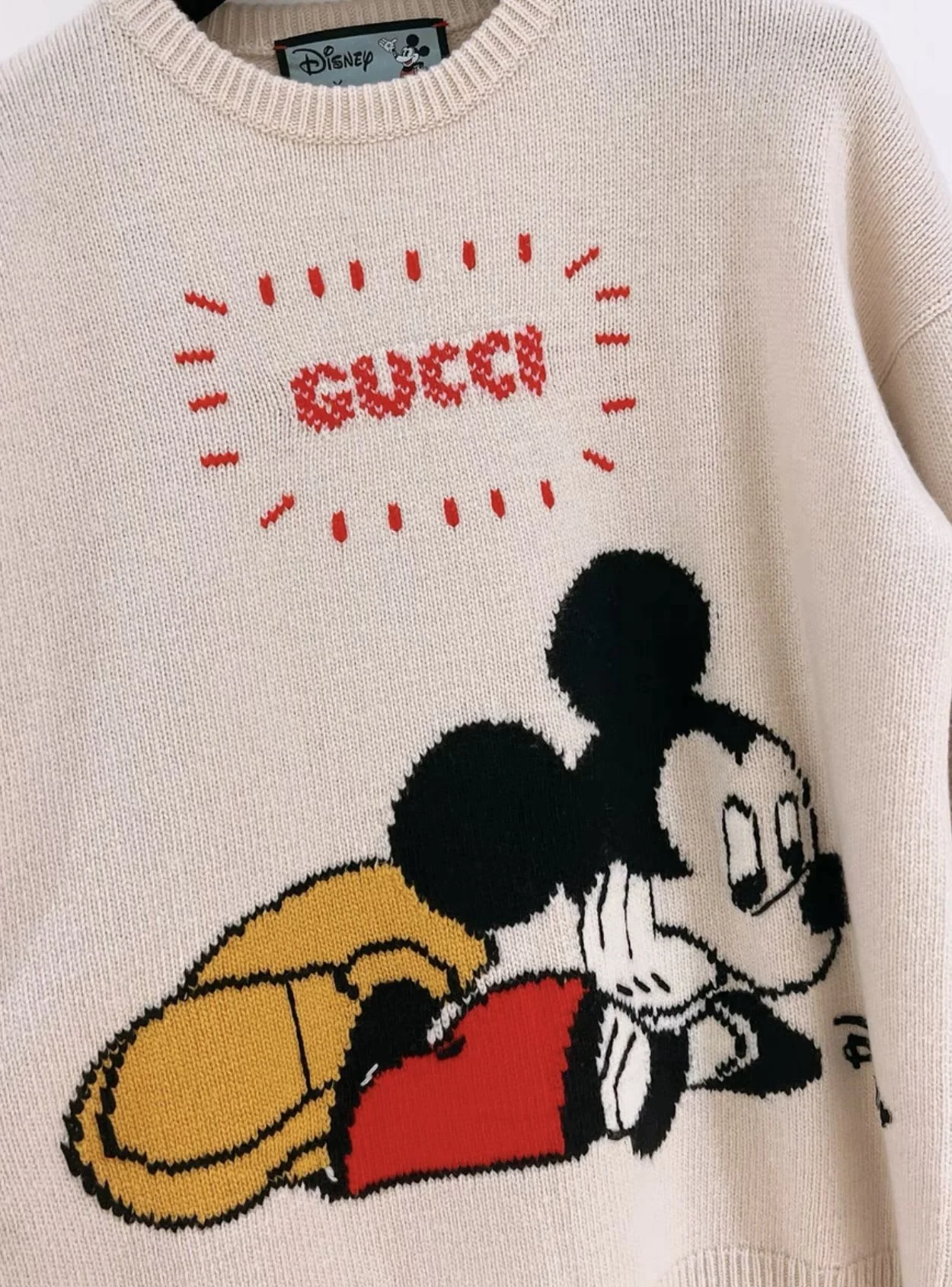 Gucci Mickey Sweater 20 Disney limited edition - Image 5
