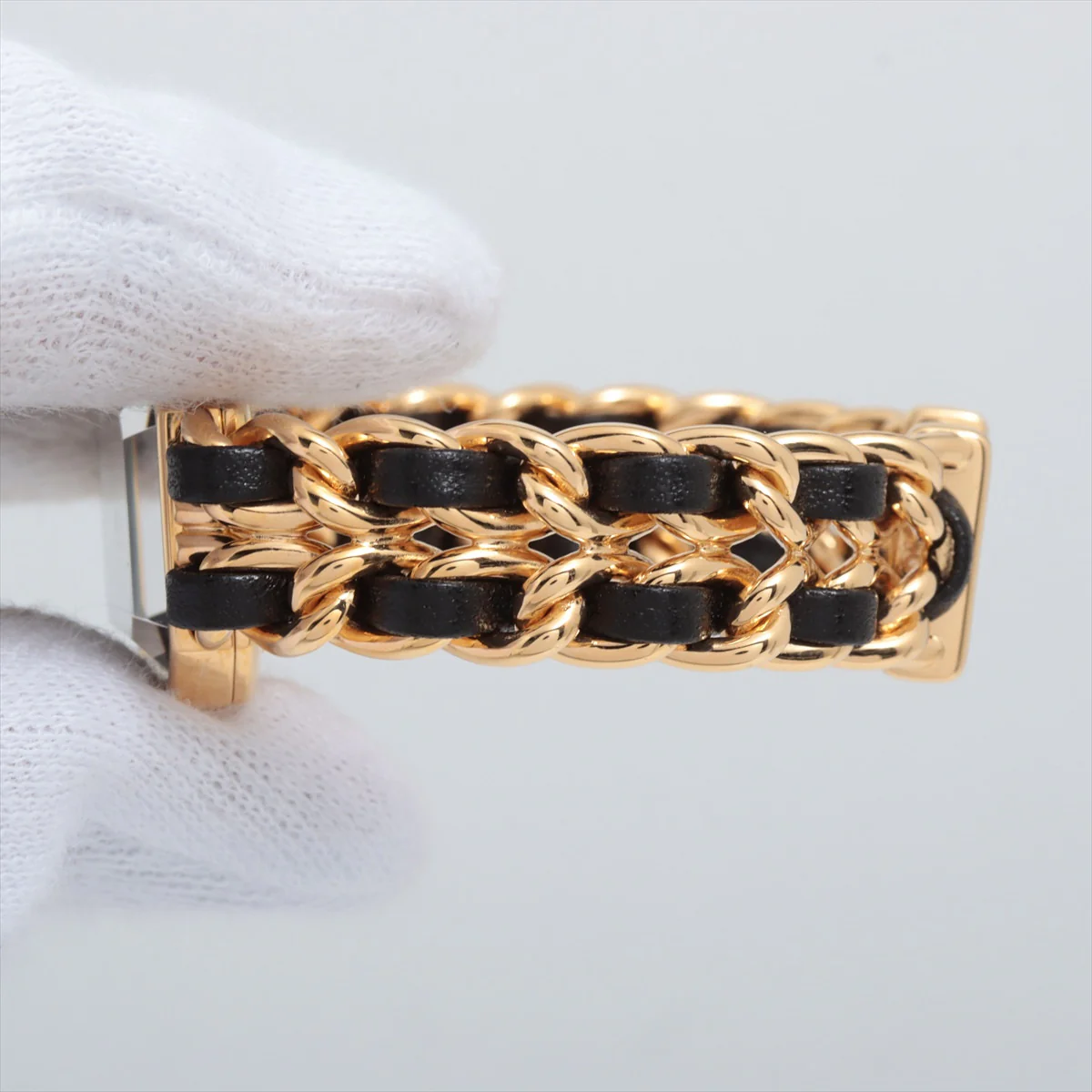 Chanel Vintage Premiere 24K Gold Plated Sapphire Crystal Quartz Watch - Image 4