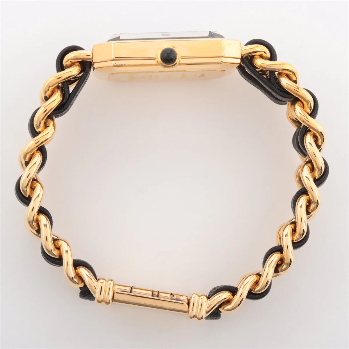 Chanel Vintage Premiere 24K Gold Plated Sapphire Crystal Quartz Watch - Image 8