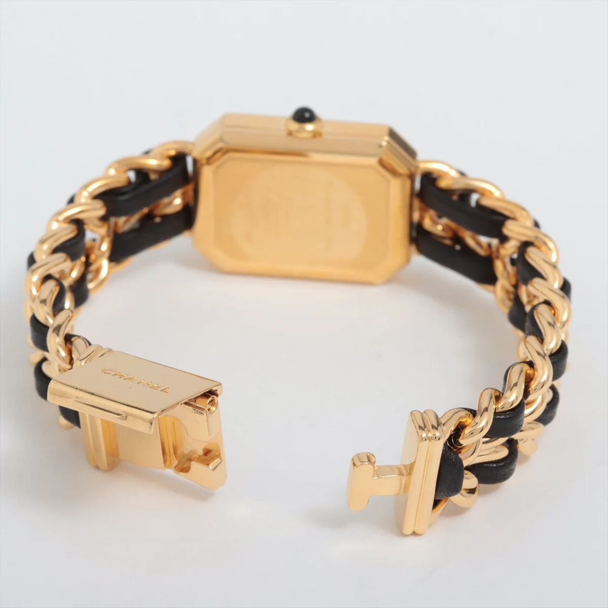 Chanel Vintage Premiere 24K Gold Plated Sapphire Crystal Quartz Watch - Image 9