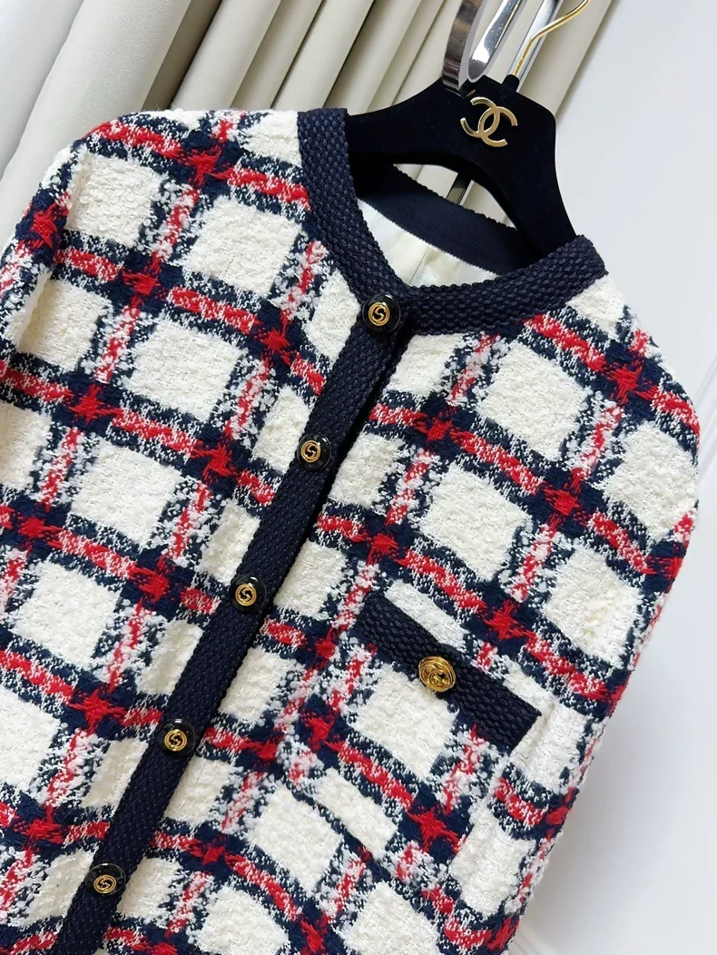 Gucci red, blue and white jacket - Image 3