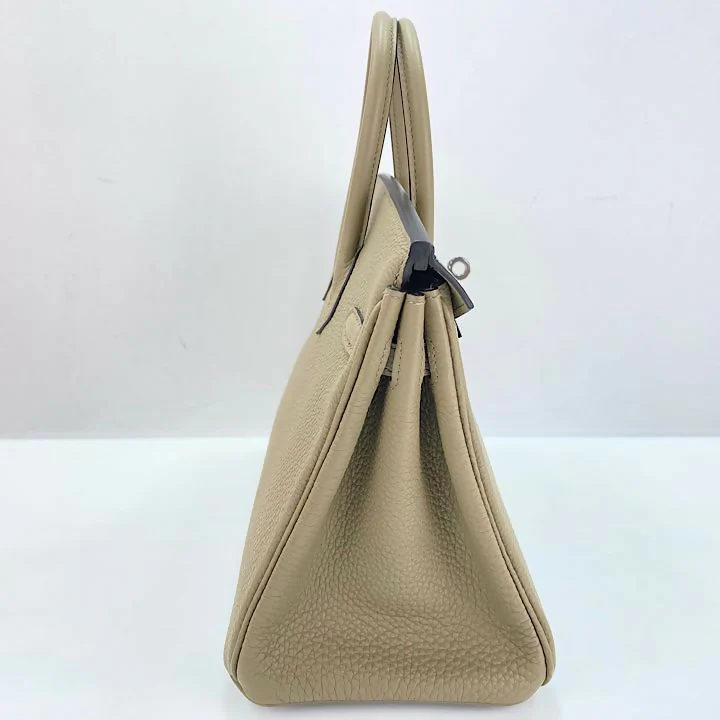 Hermès Birkin 25 Trench Togo Palladium Hardware Handbag - Image 4