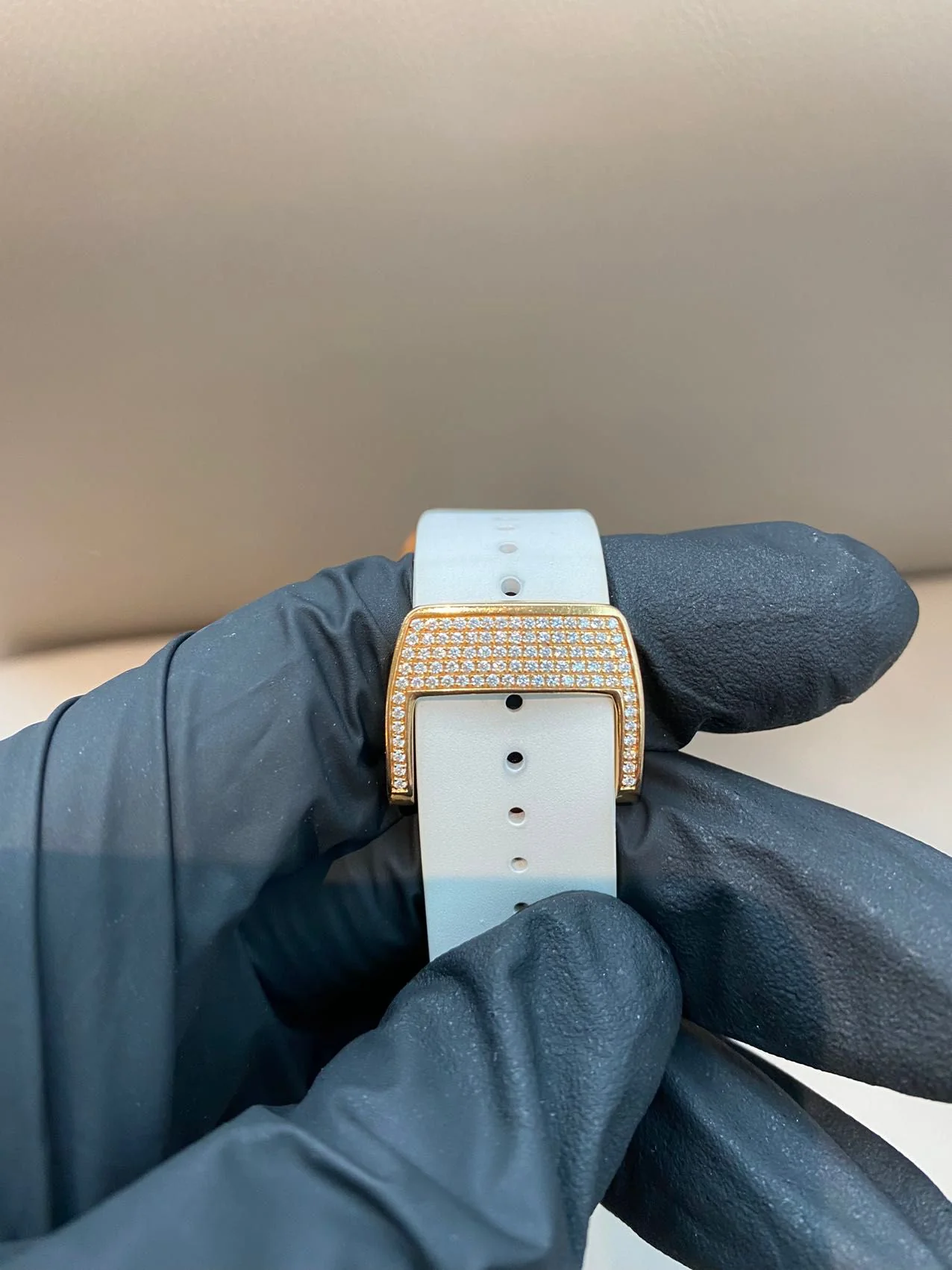 Richard Mille RM 037 Rose Gold/diamonds/White - Image 6