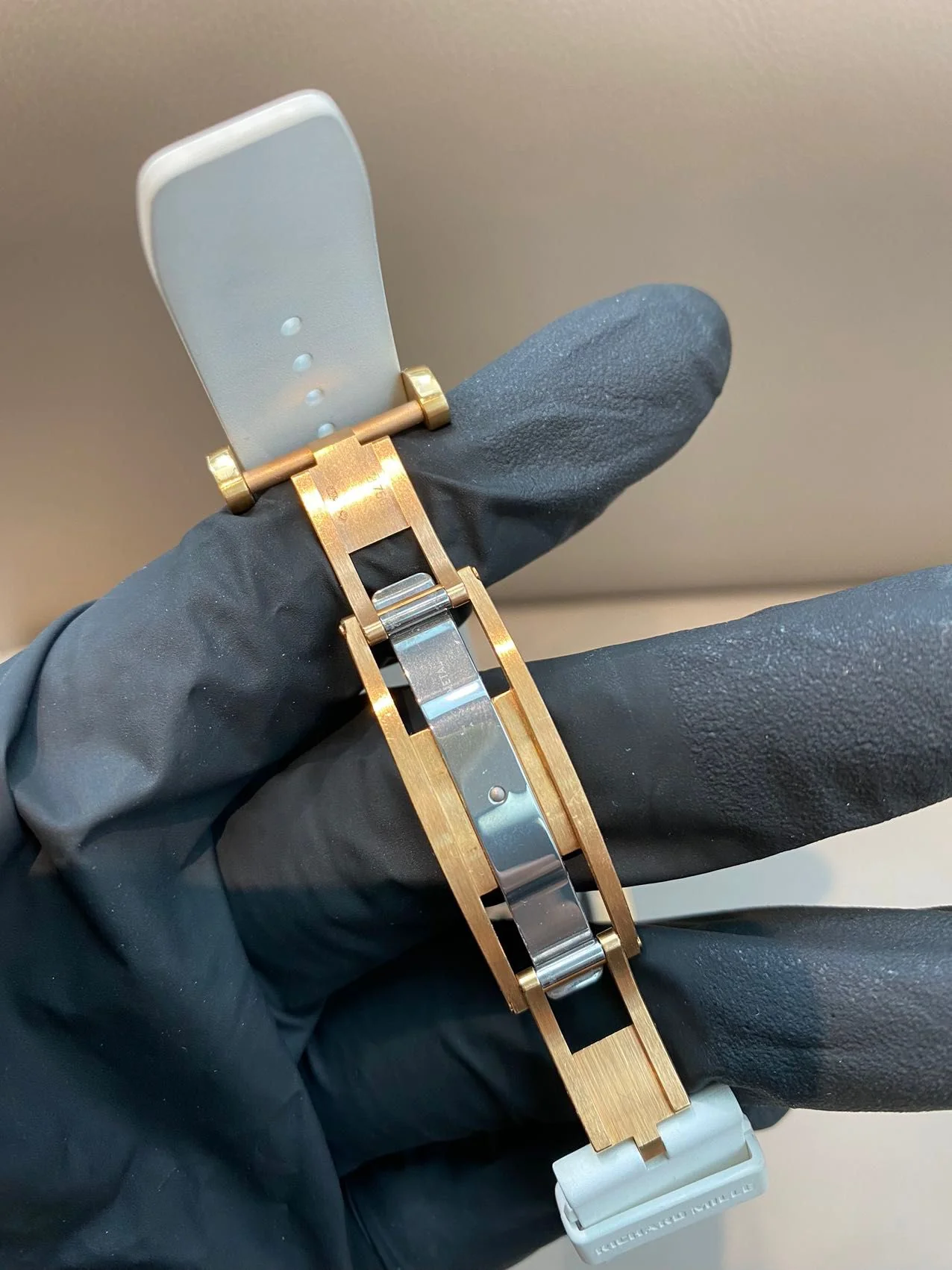 Richard Mille RM 037 Rose Gold/diamonds/White - Image 7